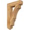 Ekena Millwork Balboa Arts & Crafts Rough Sawn Bracket, Western Red Cedar, 6"W x 28"D x 40"H BKT06X28X40BOA03RWR - alternate 1
